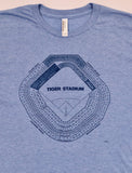 Tiger Stadium Seating Chart T-Shirt